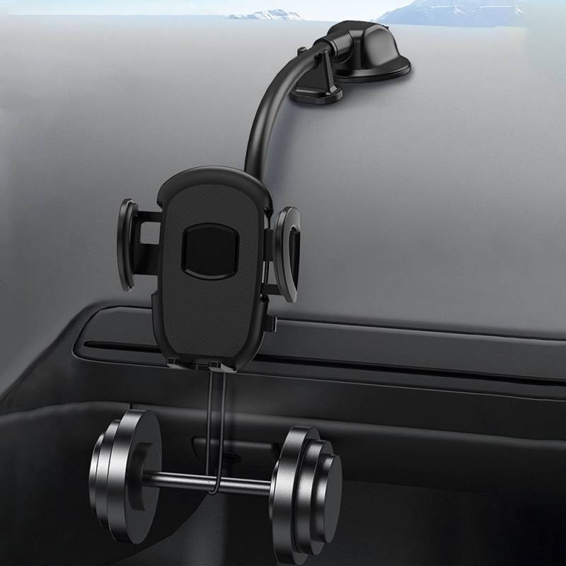 Wiwu CH016 Automatic Mechanism Flexible Spiral Suction Cup Design Car Phone Holder - 7