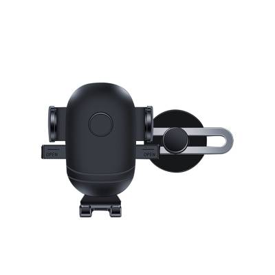 Wiwu CH028 360 Degree Rotating Automatic Mechanism Flat Floor Version Car Phone Holder - 4