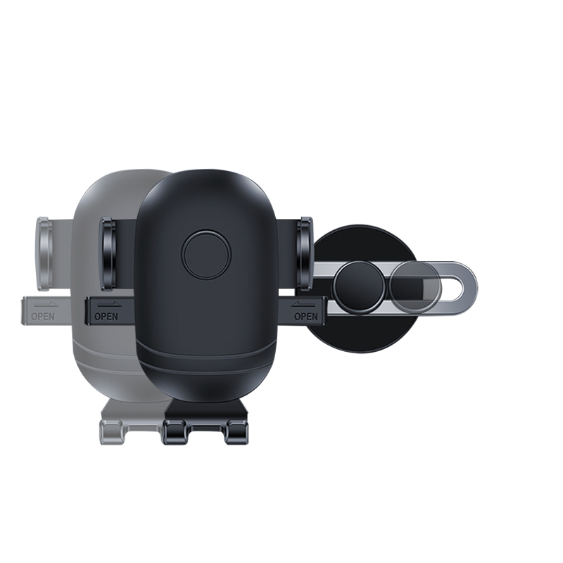 Yoyaxi 360° Rotation, elektromagnetische Induktion Wireless Charger (1-tlg.,  Stylischer dunkel schwarzer Auto-Handyhalter)