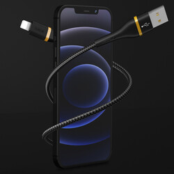 Wiwu ED-105 2 in 1 USB A- Type-C to Lightning Elite Data Cable - 6