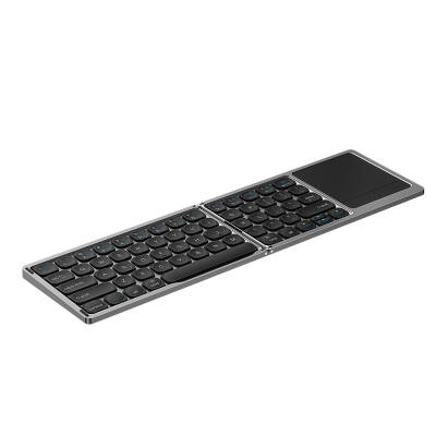 Wiwu FMK-04 Katlanabilir Bluetooth Kablosuz Multifonksiyonel Touchpad Klavye - 7