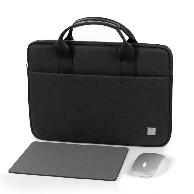 Wiwu Genius Combo Serisi 3in1 14 inç Laptop Çantası & Kablosuz Mouse & Mouse Pad Set - 3