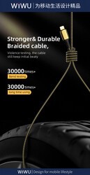 Wiwu Golden Series GD-103 Lightning To PD Data Kablo 1.2M - 5