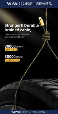 Wiwu Golden Series GD-103 Lightning To PD Data Kablo 1.2M - 5