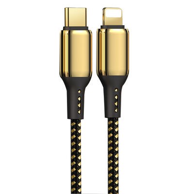 Wiwu Golden Series GD-103 Lightning To PD Data Kablo 1.2M - 8