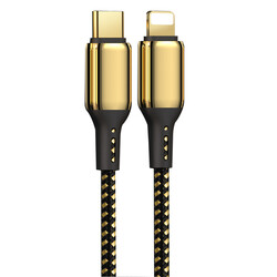 Wiwu Golden Series GD-103 Lightning To PD Data Cable 2M - 1