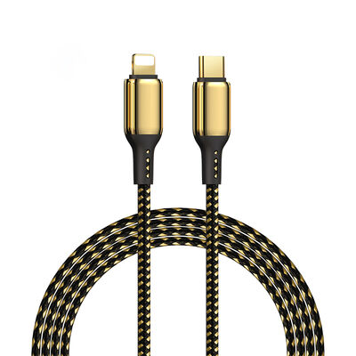 Wiwu Golden Series GD-103 Lightning To PD Data Cable 5M - 8