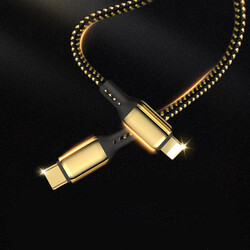 Wiwu Golden Series GD-103 Lightning To PD Data Cable 5M - 2