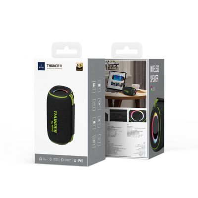 Wiwu H5 Su Geçirmez RGB Işıklı TWS Bluetooth Hoparlör v5.3 15W - 11