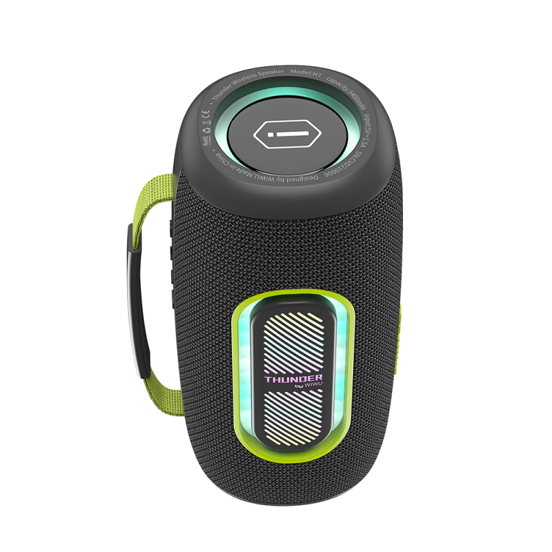 Wiwu H7 RGB Işıklı Askılı TWS Bluetooth Speaker Hoparlör v5.3 40W - 8