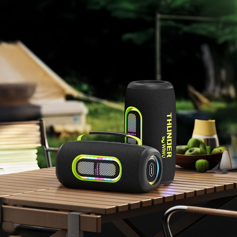 Wiwu H7 RGB Işıklı Askılı TWS Bluetooth Speaker Hoparlör v5.3 40W - 15