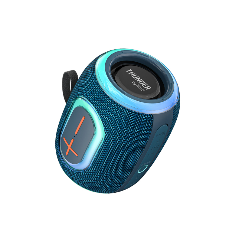 Wiwu H9 RGB Işıklı Askılı TWS Bluetooth Speaker Hoparlör v5.3 10W - 6