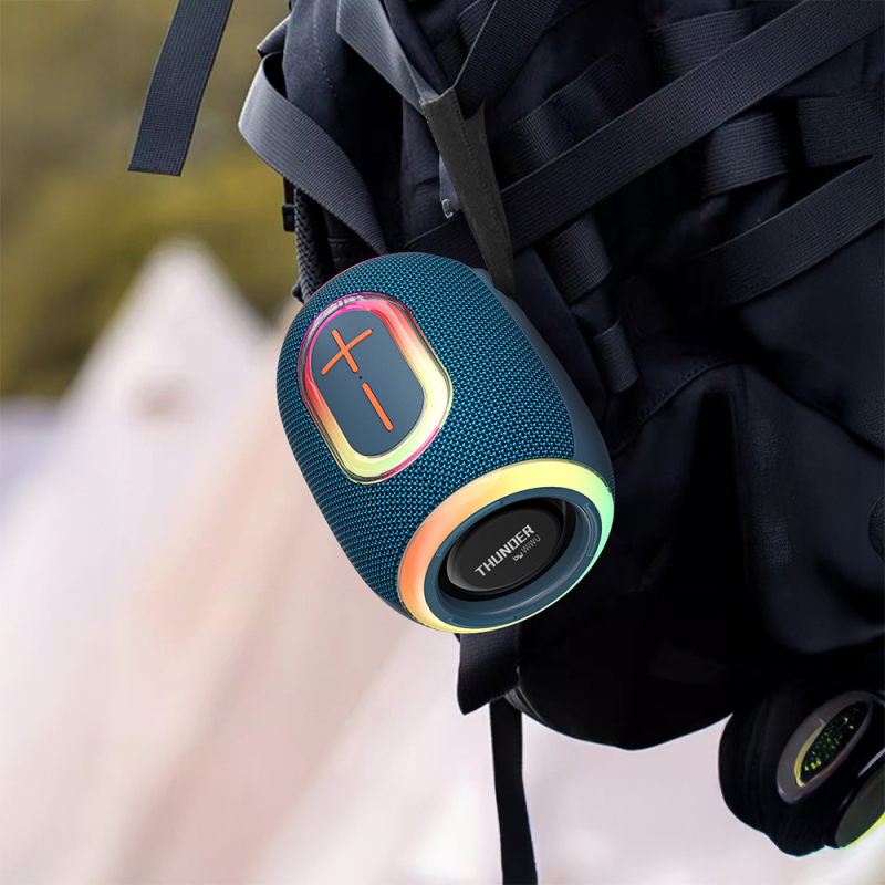 Wiwu H9 RGB Işıklı Askılı TWS Bluetooth Speaker Hoparlör v5.3 10W - 10