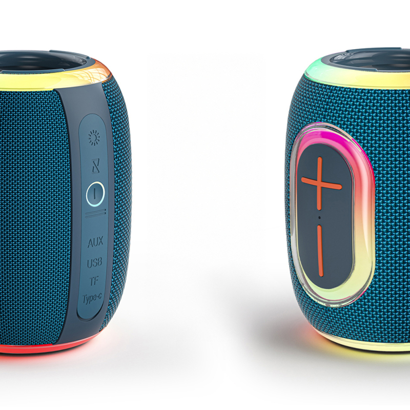 Wiwu H9 RGB Işıklı Askılı TWS Bluetooth Speaker Hoparlör v5.3 10W - 14