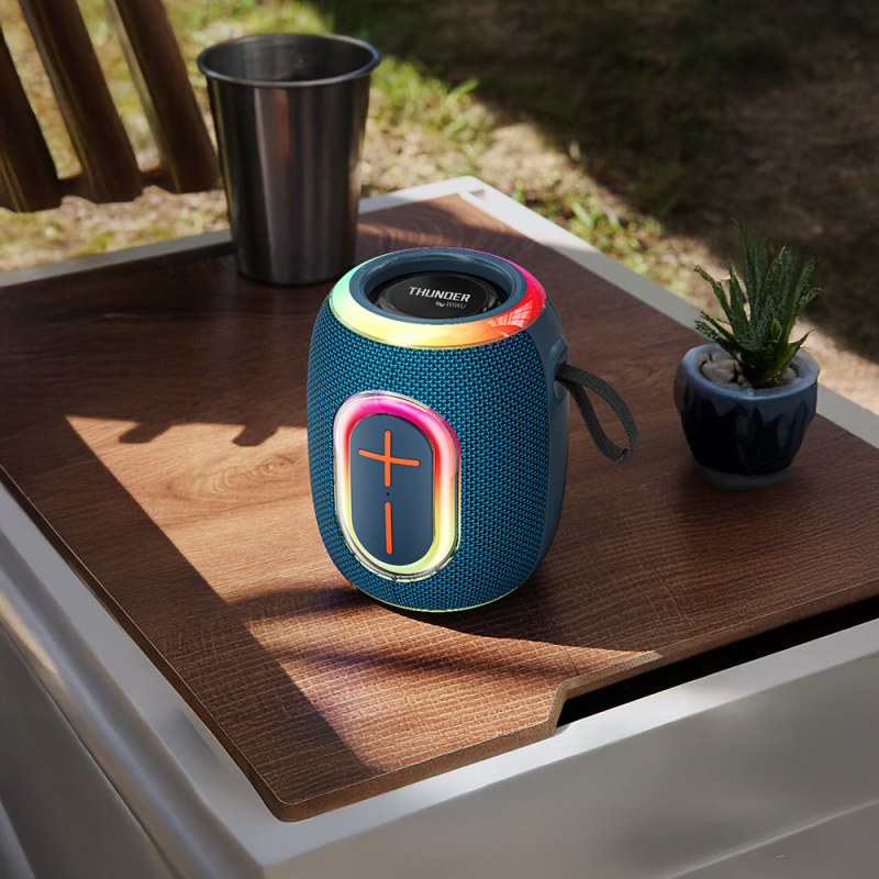 Wiwu H9 RGB Işıklı Askılı TWS Bluetooth Speaker Hoparlör v5.3 10W - 15