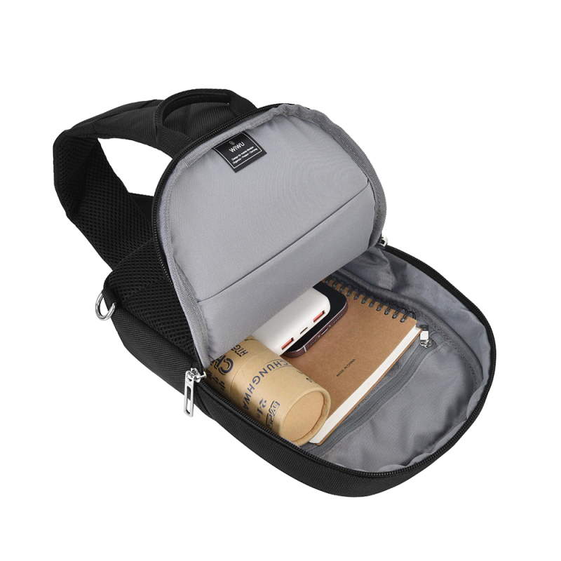 Wiwu Hali Series Crossbody 1680D Waterproof Nylon Fabric Shoulder Strap Crossbody Bag - 7