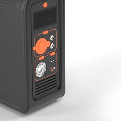 Wiwu JC-12 Dijital Ekran Lambalı Çoklu Priz ve Araç Şarj Portlu Taşınabilir Powerbank 300W 86400mAh - 4