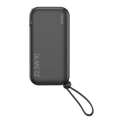 Wiwu JC-23 Micro Type-C and Lightning Cable PD Powerbank 22.5W 10000mAh with Charge Indicator - 5