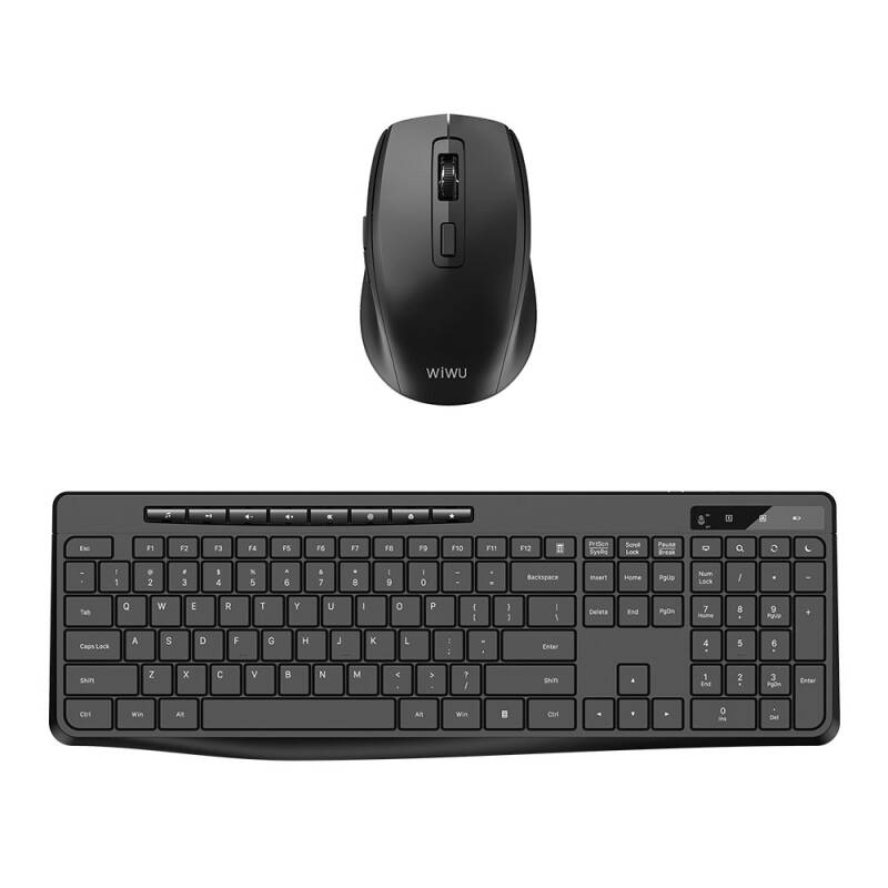 Wiwu KM-01 Kablosuz Ofis Klavye ve Mouse Combo Set - 1