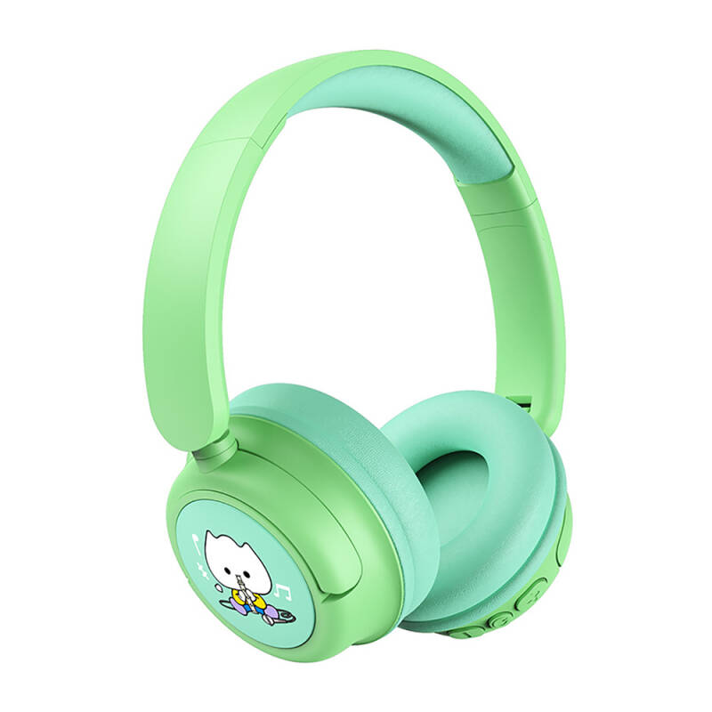 Wiwu KTD-02 Adjustable On-Ear Wired and Bluetooth 5.3 Kids Headphones - 9