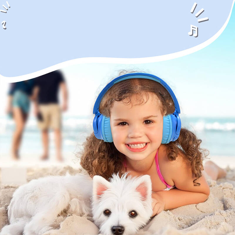 Wiwu KTD-02 Adjustable On-Ear Wired and Bluetooth 5.3 Kids Headphones - 14