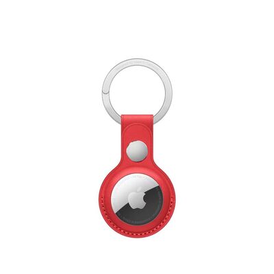 Wiwu Leather Key Ring Airtag Key Chain - 5