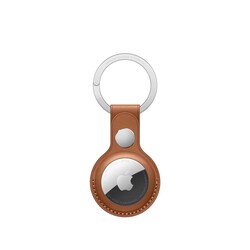 Wiwu Leather Key Ring Airtag Key Chain - 4
