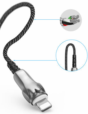 Wiwu Leopard Charging Synic Lightning Cable - 4