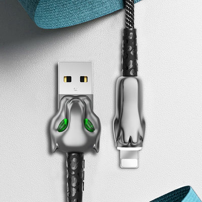 Wiwu Leopard Charging Synic Lightning Cable - 5