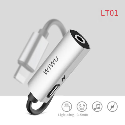 Wiwu LT01 Lightning Sound Adapter - 6
