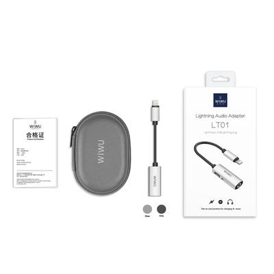Wiwu LT01 Lightning Charge and Audio Adapter - 9