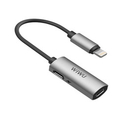 Wiwu LT02 Plus Lightning Sound Adapter - 1