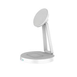 Wiwu M13 2 in 1 Wireless Charging Station with Stand - 2