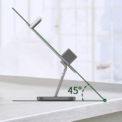 Wiwu M15 Mıknatıslı Kablosuz Şarj Standı 15+15W Max. - 10