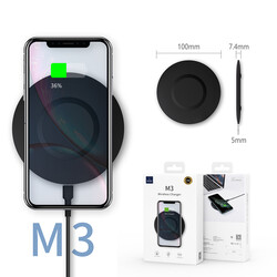 Wiwu M3 Wireless Magnetik Şarj 15W iOS Android Destekli - 9