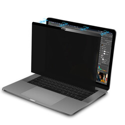 Apple Macbook 15.4' Pro Retina Wiwu Privacy Ekran Koruyucu - 1
