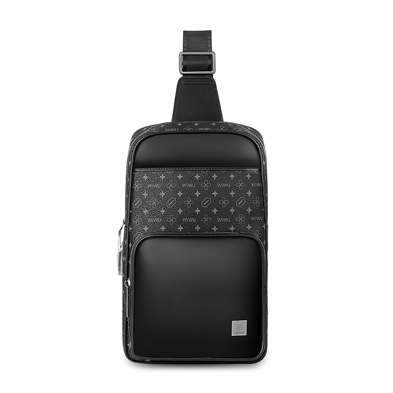 Wiwu Master Fingerprint Lock Serisi Parmak İzi Kilitli Suya Dayanıklı Çapraz Vücut Çantası - 3