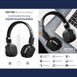 Wiwu Metro 2 Bluetooth Headphone - 3