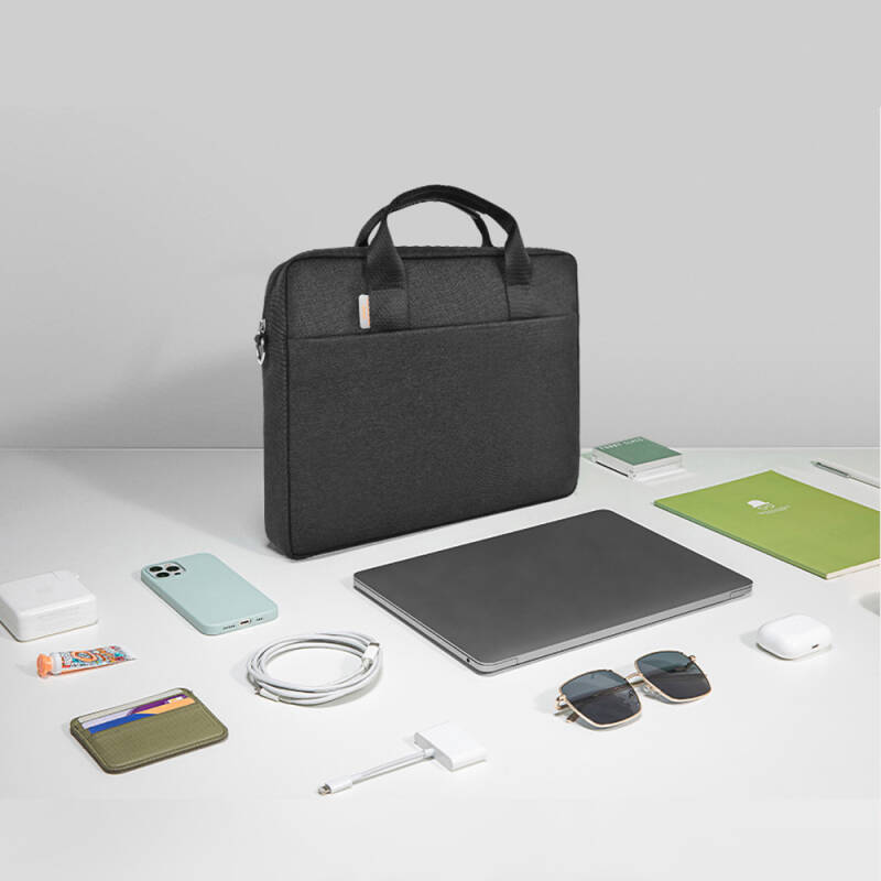 Wiwu Minimalist Bag Pro Su Geçirmez Askılıklı Laptop Çantası - 12