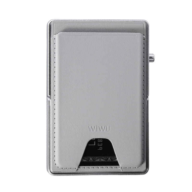 Wiwu MW-006 Designed 6 Compartment PU Magnetic Stand Card Holder - 3