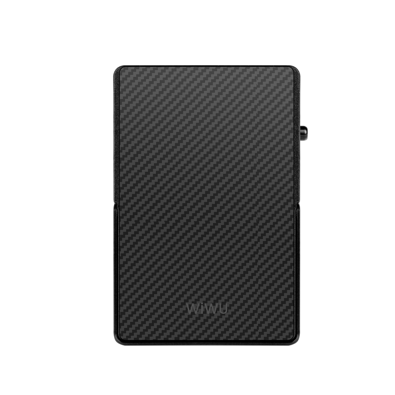 Wiwu MW-007 Warriors Pop-Up Button Design Magnetic Aramid Fiber Metal Stand Card Holder - 3