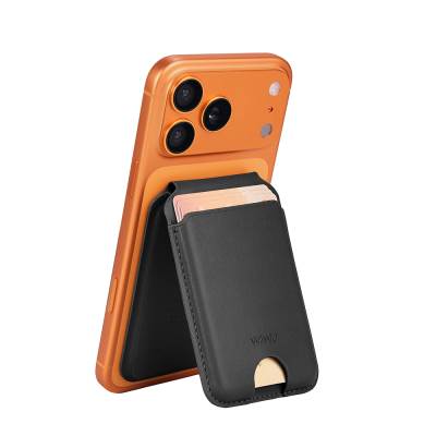 Wiwu MW-007P Magnetik Standlı Kartlık Kablosuz Şarj Uyumlu FindMy ve Find Hub Özellikli Mag Wallet - 1