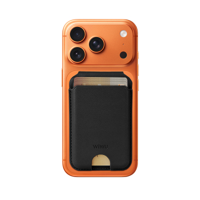 Wiwu MW-007P Magnetik Standlı Kartlık Kablosuz Şarj Uyumlu FindMy ve Find Hub Özellikli Mag Wallet - 4