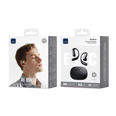 Wiwu O201 Rhythmo Serisi Ai Çeviri Özellikli ENC Teknolojili Bluetooth Kulaklık v6.0 - 10