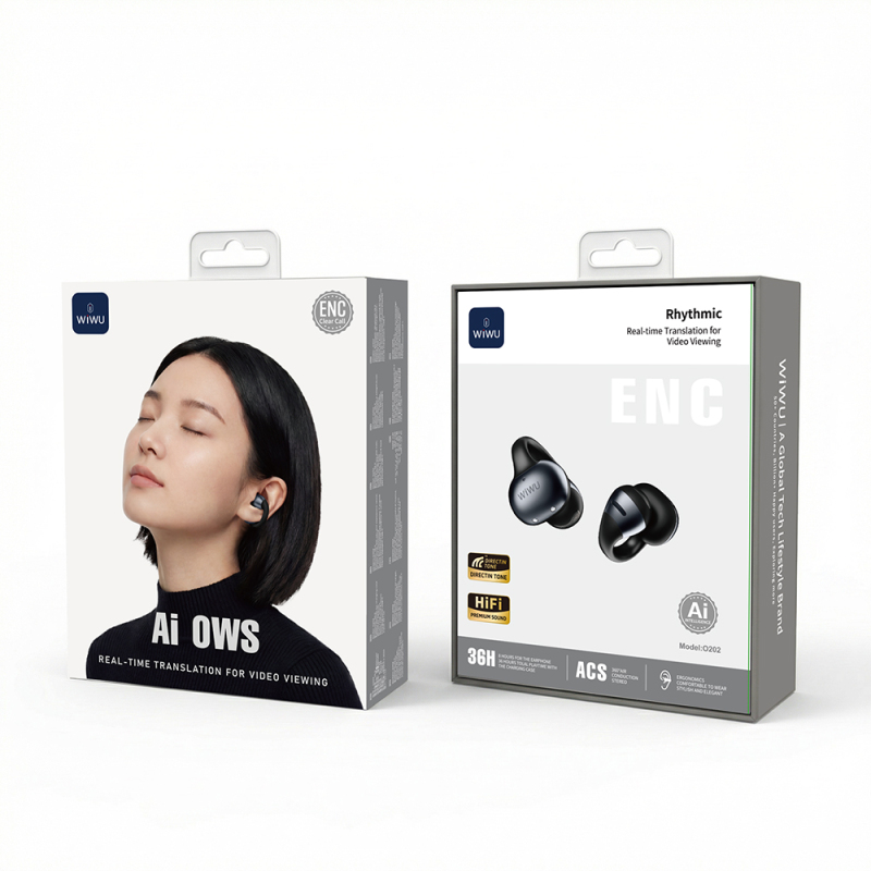 Wiwu O202 Rhythmo Serisi Gerçek Zamanlı Ai Çeviri Özellikli ENC Teknolojili Bluetooth Kulaklık v6.0 - 11