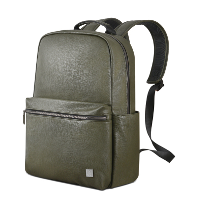Wiwu Osun Series Metal Logo PU Leather Laptop Backpack - 1
