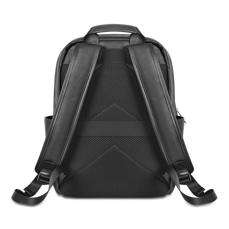 Wiwu Osun Series Metal Logo PU Leather Laptop Backpack - 11