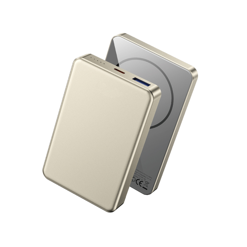 Wiwu P15-1 Ultra Slim PD 20W Wireless Powerbank with LED Indicator 10000mAh 15W - 11