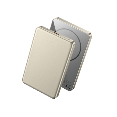 Wiwu P15 Ultra Slim PD 20W Wireless Powerbank with LED Indicator 5000mAh 15W - 3