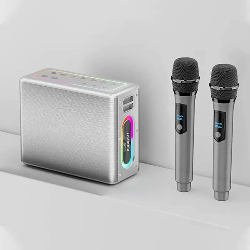 Wiwu P19 Thunder Bluetooth Speaker and Karaoke Bluetooth Dual Microphone - 7